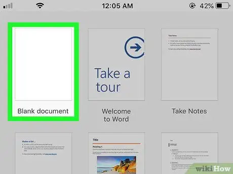 Image titled Type an Arrow in Microsoft Word on iPhone or iPad Step 2