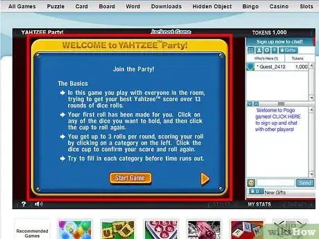 Image titled Play Yahtzee Party on POGO Step 4