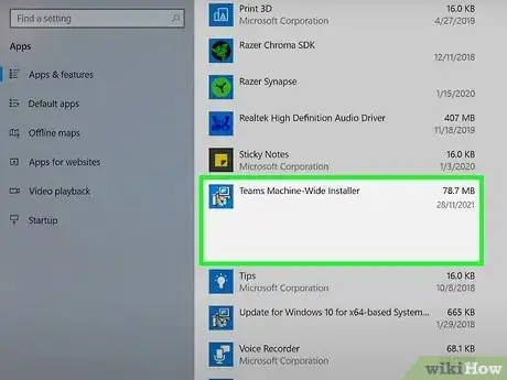 Image titled Remove Microsoft Teams on Windows Step 8
