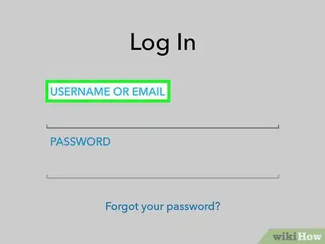 Image titled Log in to Snapchat Step 24