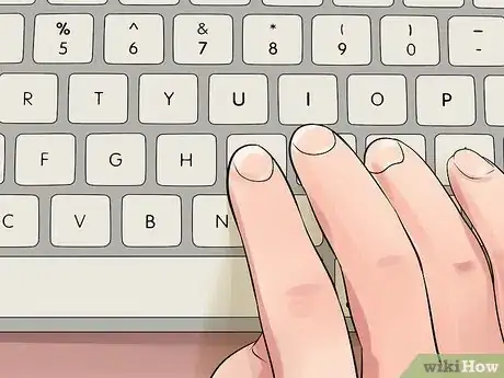Image titled Put Your Hands on a Keyboard Step 9