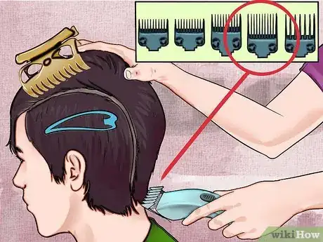 Image titled Cut a Faux Hawk Step 19