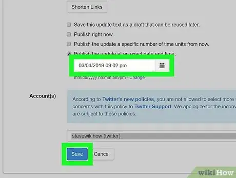 Image titled Schedule Tweets Step 17