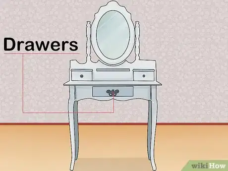 Image titled Decorate a Dressing Table Step 1