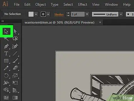 Image titled Join Vectors in Illustrator on PC or Mac Step 2