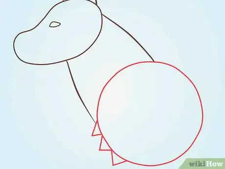 Image titled Draw a Fluffy Crested Wolf Step 3