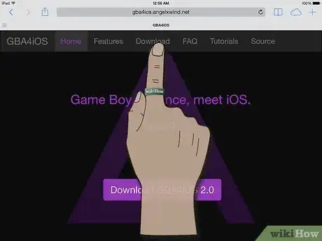 Image titled Play Gameboy Advance Games on an iOS Device with GBA4iOS Step 2