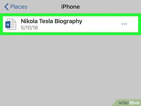 Image titled Remove Footers in Word on iPhone or iPad Step 4