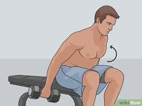 Image titled Do a Dumbbell Military Press Step 01