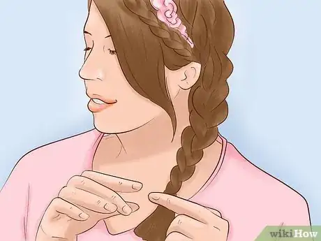 Image titled Do a Braided Flower Crown Hairstyle Step 10
