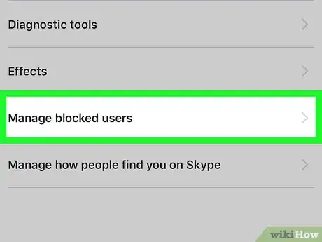 Image titled View Blocked Skype Contacts on iPhone or iPad Step 5
