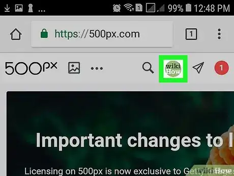 Image titled Sell Photos on 500px on Android Step 5