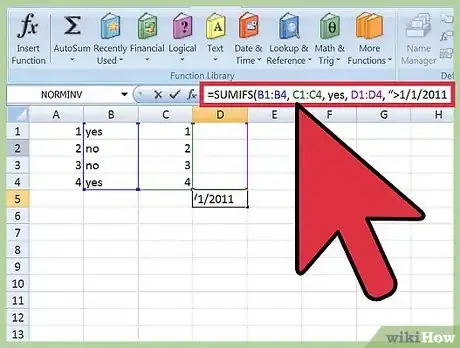 Image titled Use Summation Formulas in Microsoft Excel Step 11