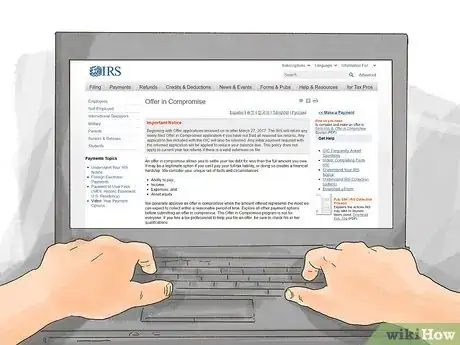 Image titled Achieve Tax Relief from IRS Step 9