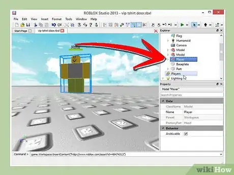Image titled Make a VIP T Shirt Door on Roblox Step 6Bullet3