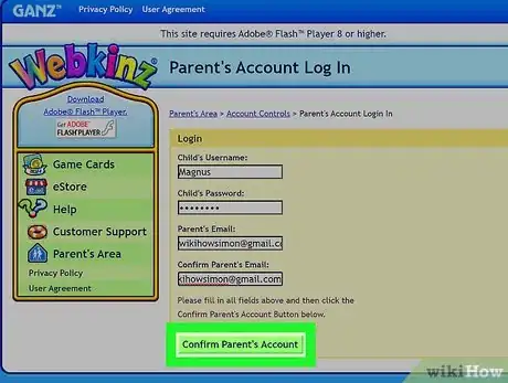 Image titled Make a Webkinz Account Step 11