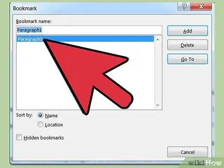 Image titled Add a Bookmark in Microsoft Word Step 11