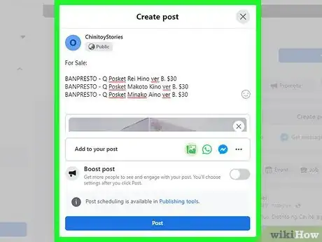 Image titled Promote a Business on Facebook for Free Step 10