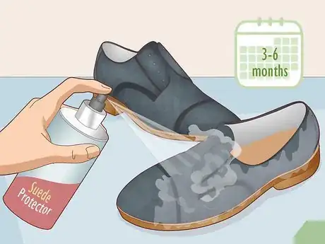 Image titled Keep Suede Shoes from Scuffing Step 1