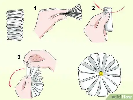 Image titled Make a Flower Garland Out of Ribbon Step 14