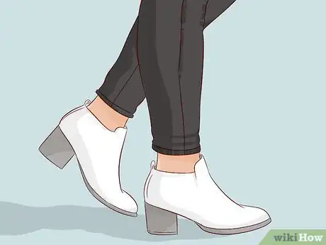 Image titled Wear White Booties Step 2