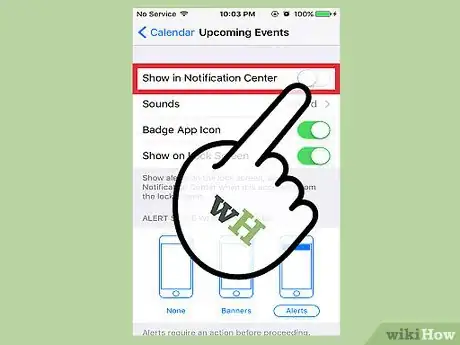 Image titled Turn Off Calendar Notifications on an iPhone Step 10