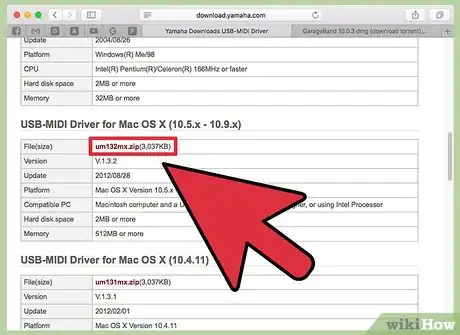 Image titled Connect a Yamaha PSR E413 to Garageband Step 2