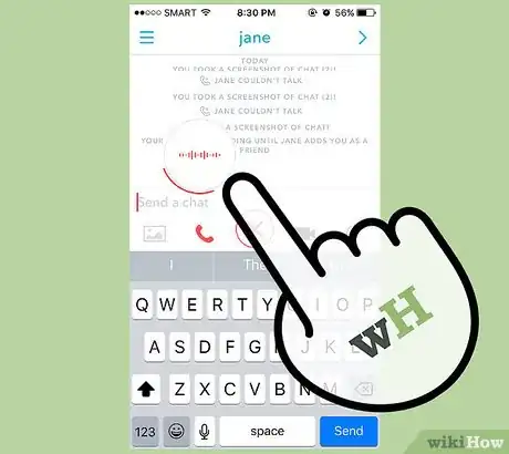 Image titled Call Friends on Snapchat Step 12