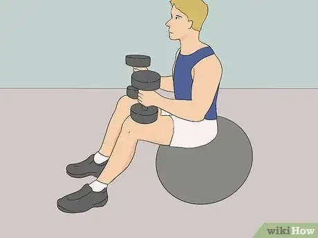 Image titled Do Balance Ball Dumbell Chest Press Step 1.jpeg