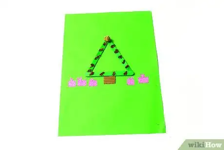 Image titled Make Popsicle Stick Christmas Trees Step 8