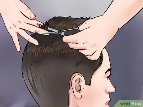 Image titled Cut a Faux Hawk Step 29
