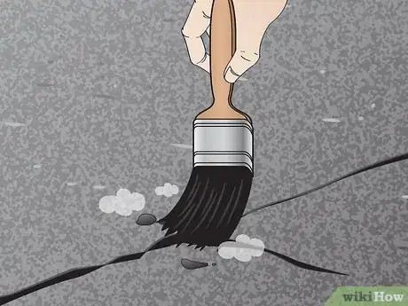 Image titled Fill Asphalt Cracks Step 3