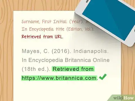 Image titled Cite an Encyclopedia in APA Step 16