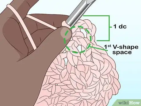 Image titled Crochet a Mermaid Blanket Step 15