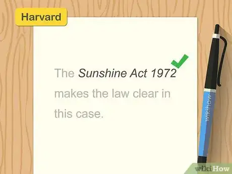 Image titled Cite an Act of Parliament Step 6