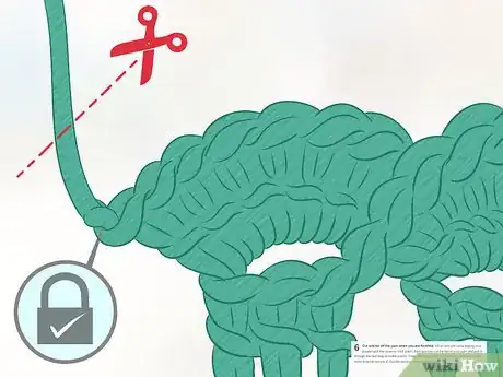 Image titled Crochet the Reverse Shell Stitch Step 10