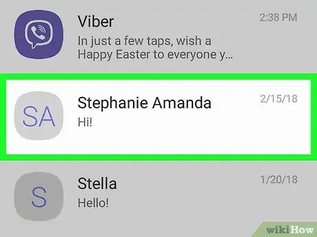 Image titled Delete Stickers on Viber on Android Step 3