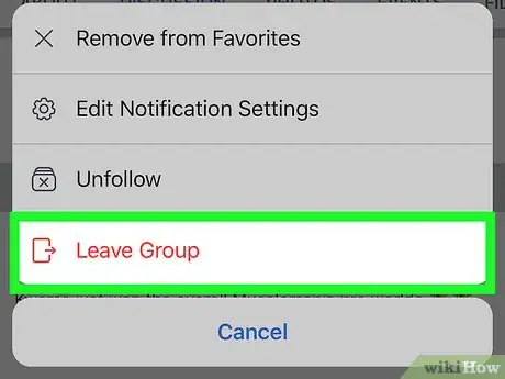 Image titled Block a Facebook Group on iPhone or iPad Step 14