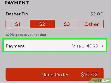 Image titled Tip on DoorDash on Android Step 8