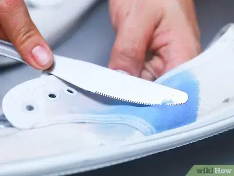 Image titled Get Paint Off Canvas Shoes Step 8