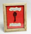Frame Old Keys to Use As Artwork