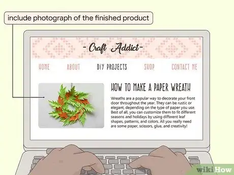 Image titled Write a Craft Blog Step 16