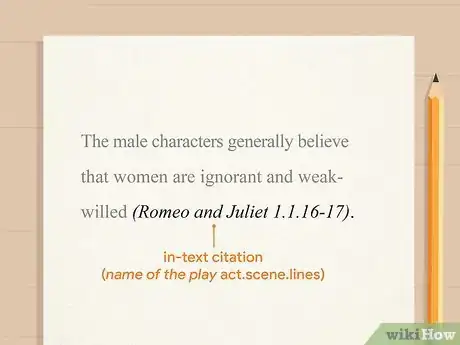 Image titled Cite Romeo and Juliet in MLA Step 7