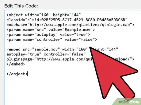 Image titled Put Video on a Web Page Step 12
