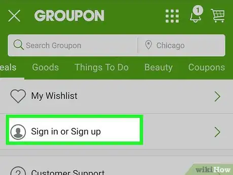 Image titled Delete a Groupon Account on Android Step 2
