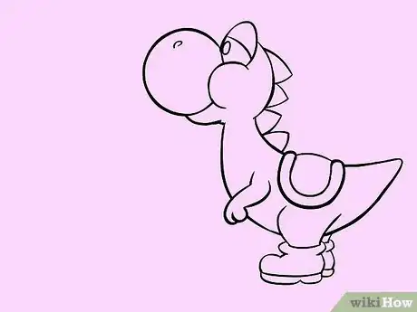 Image titled Draw Yoshi from Mario Step 13
