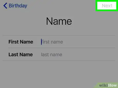 Image titled Create an Apple ID on an iPhone Step 8