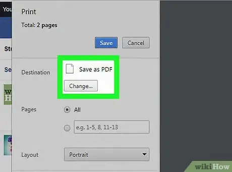Image titled Export Messages on Facebook Step 9