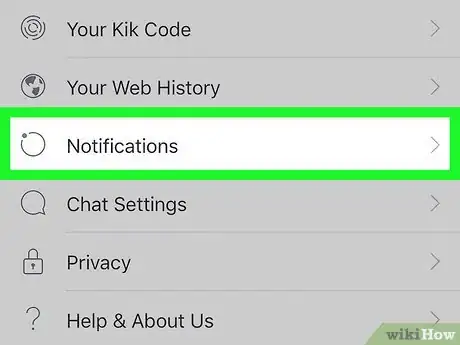 Image titled Change the Notification Sound in Kik Step 13