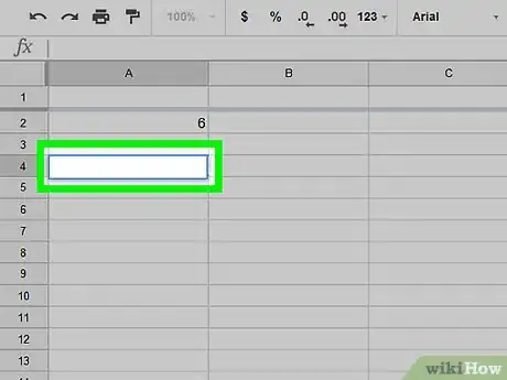 Image titled Divide on Google Sheets on PC or Mac Step 5